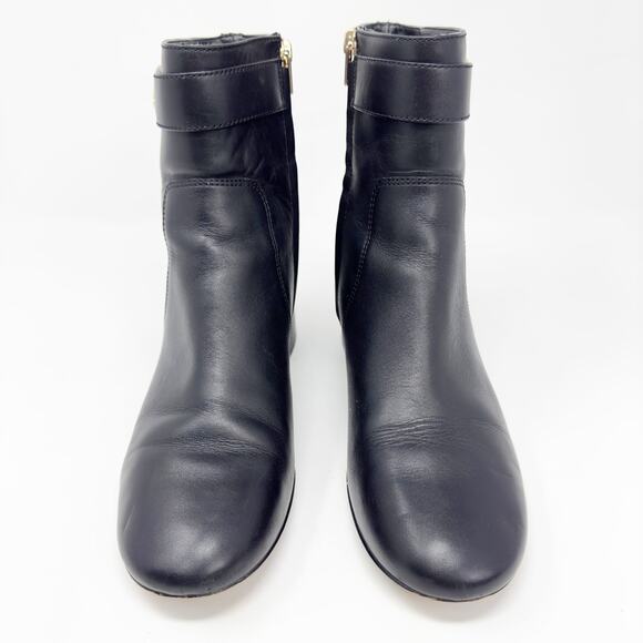 Coach Black Leather Tania Bootie 9.5 - Picture 4 of 14